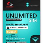 EE unlimited data SIM packaging