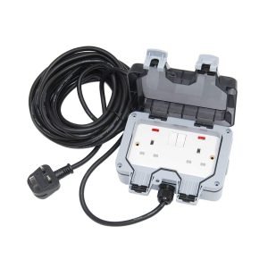 15M waterproof extension lead outdoor use