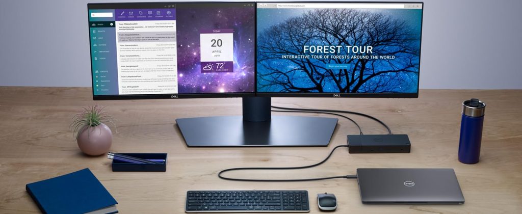 Dell WD19S docking station front view
