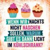 Magnet Fridge Magnet When We Eating At Night [in German]
