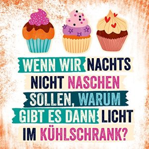 Magnet Fridge Magnet When We Eating At Night [in German]