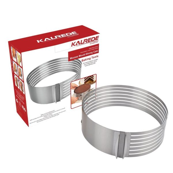KALREDE Mousse Mould Layer Cake Slicer Cutter