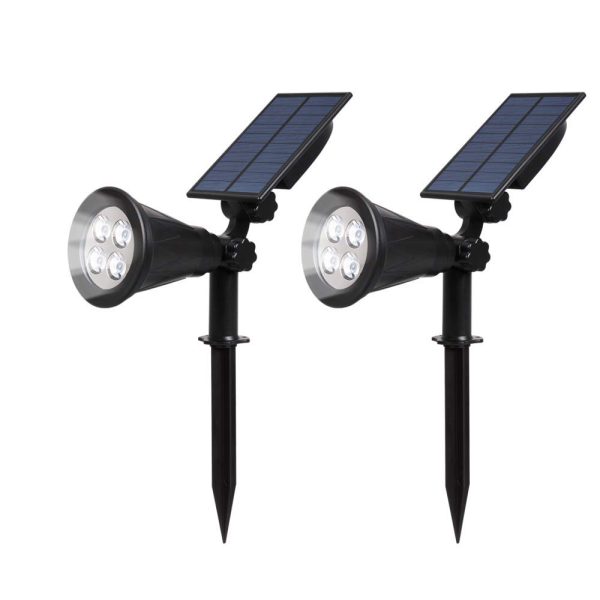 Solar Powered Security Spotlight