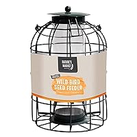 seed feeder with squirrel guard