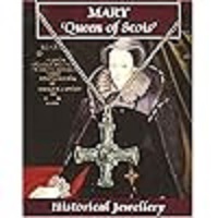 Mary Queen of Scots Cross Pendant - Pewter - Scottish Jewellery