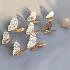 3D Butterfly Wall Stickers Mirror DecorationIn any celebration, you can use 3D hollow butterfly stickers for personalized decoration, and decorate with family or friends, which can create an active and good atmosphere and add surprises to the party. The 3D hollow butterfly stickers are also very cute and can be displayed in your child's room, on the wall, or even on the mantelpiece for Christmas. 3D hollow butterfly stickers can be used as party, nursery, baptism ceremony, holiday celebration decoration, photography background, dessert table decoration, cake topper or refrigerator magnet.