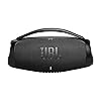 JBL Boombox 3 Wi-Fi and Bluetooth Speaker with 24-Hour Battery Life, Waterproof and Dustproof, Black